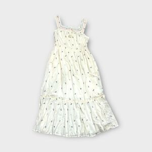 Old Navy | Women's tiered smocked midi embroidered floral sundress size medium m